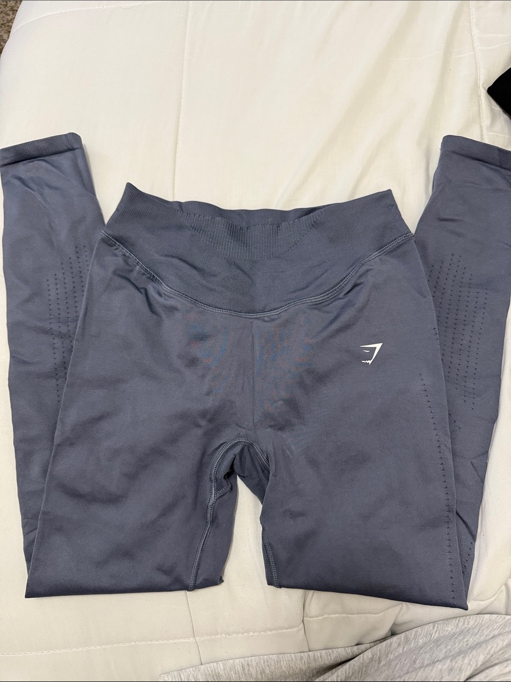 Gymshark Sweat Seamless High-Waist Leggings - Evening Blue